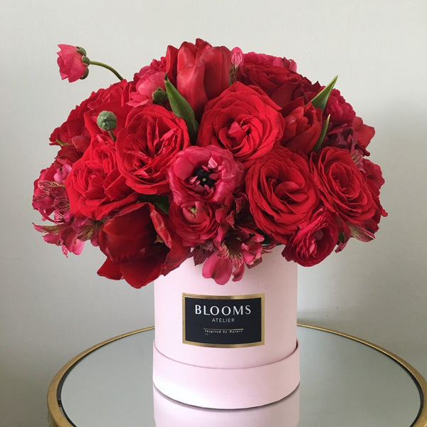Le Rouge de Saint-Valentin Blooms Box